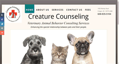 Desktop Screenshot of creaturecounseling.com
